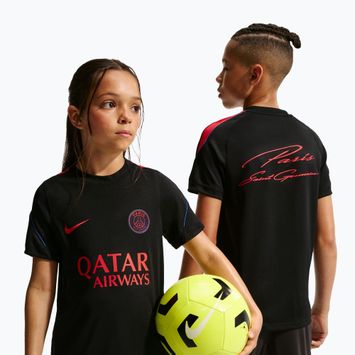 Vaikiški futbolo marškinėliai Nike Paris Saint-Germain Strike Dri-Fit black/hyper royal/global red/global red
