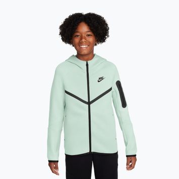 Vaikiškas džemperis Nike Sportswear Tech Fleece Full Zip barely green/black/black
