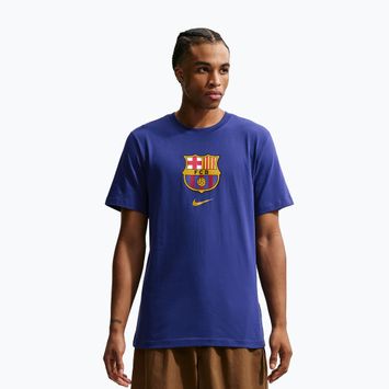 Vyriški marškinėliai Nike FC Barcelona Soccer deep royal blue