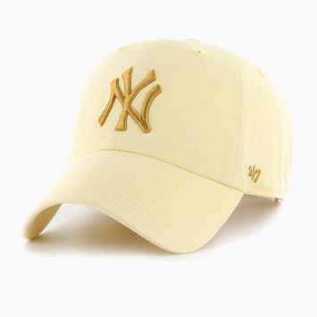 Kepuraitė su snapeliu 47 Brand MLB New York Yankees CLEAN UP butter
