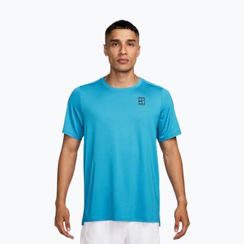 Vyriški marškinėliai Nike Court Dri-Fit Advantage baltic blue/black