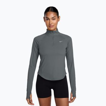 Moteriškas bėgimo džemperis Nike Tempo Dri-Fit 1/4 Zip cool grey