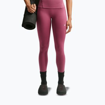 Moteriškos tamprės Nike One pink smoke/white