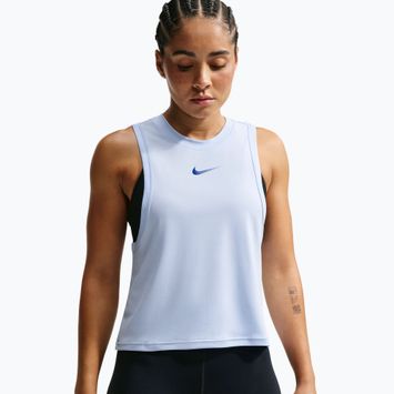 Moteriški treniruočių marškinėliai Nike Pro hydrogen blue/old royal