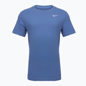 Vyriški treniruočių marškinėliai Nike Dri-FIT indigo storm/white