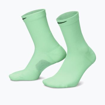 Kojinės Nike Run Midweight Crew cucumber calm/black/black