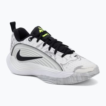 Vyriški krepšinio bateliai Nike Giannis Immortality 5 white/off white/metallic silver