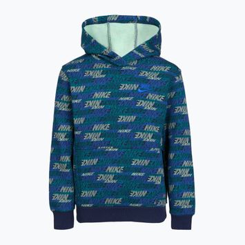 Vaikiškas džemperis Nike Sportswear Club Fleece bright spruce/midnight navy/game royal
