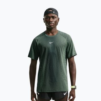 Vyriški bėgimo marškinėliai Nike Stride black/light green spark
