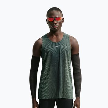 Vyriški bėgimo marškinėliai Nike Stride black/light green spark