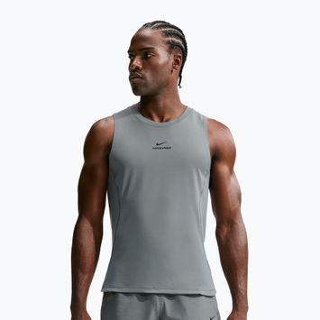 Vyriški treniruočių marškinėliai Nike Pro smoke grey/black