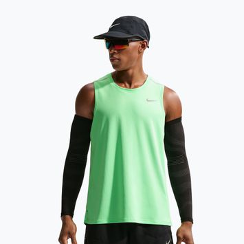 Vyriški bėgimo marškinėliai Nike Miler illusion green