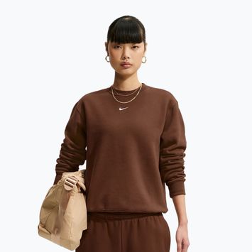 Moteriškas džemperis Nike Studio Fleece cacao wow/sail