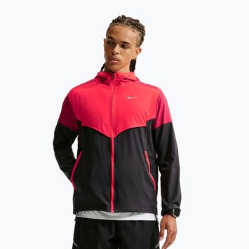 Vyriška bėgimo striukė Nike Impossibly Light Windrunner black/light crimson/tough red