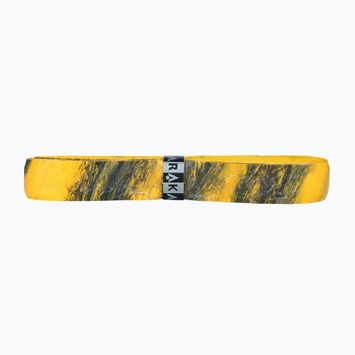 Skvošo raketės rankenos juosta Karakal Pu Super Grip Multi yellow / black