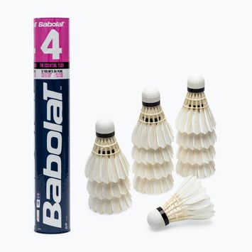 Babolat badmintono raketės 4 12 vnt. (78) balti 133907