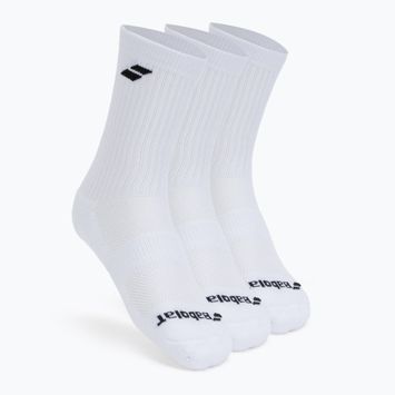 Babolat teniso kojinės 3 poros baltos 5UA1371