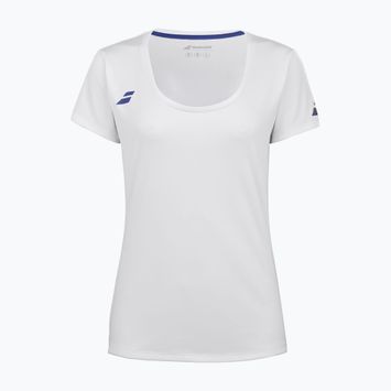 Vaikiški marškinėliai Babolat Play Cap Sleeve Top Jr white/white