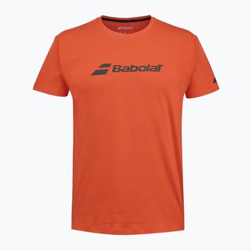 Vaikiški marškinėliai Babolat Exercise Babolat Jr fiesta red