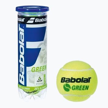 Teniso kamuoliukai Babolat Green 3 vnt. yellow