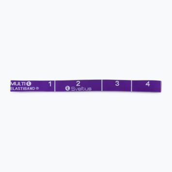 Sveltus Multi Elastiband mankštos guma violetinė 0133