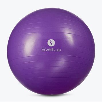 Sveltus gimnastikos kamuolys violetinės spalvos 0445 75 cm