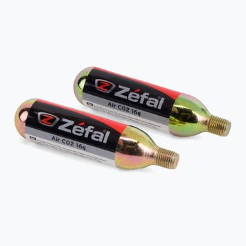 Dujų kasetės Zefal Cartridge Co2 dviračių siurbliui auksinės spalvos ZF-4160B