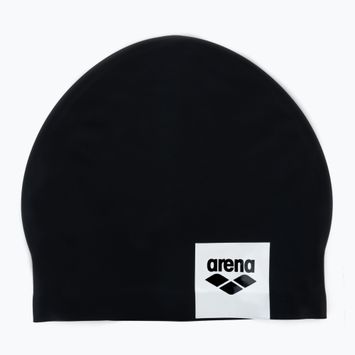 Arena Logo Liejama juoda plaukimo kepuraitė