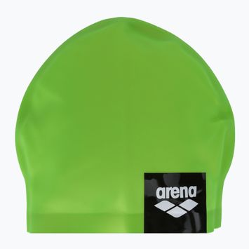 Arena Logo Liejama žirnių žalios spalvos plaukimo kepuraitė