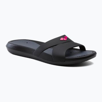 Moteriškos šlepetės arena Nina black/dark grey/black