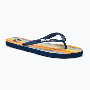 Moteriškos šlepetės per pirštą Arena Beach Thong Prints multistripe