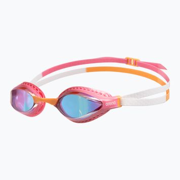 Plaukimo akiniai arena Air-Speed Mirror yellow copper/light/pink/orange