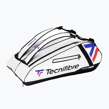 "Tecnifibre Tour Endurance 12R 2025" baltos spalvos raketės krepšys