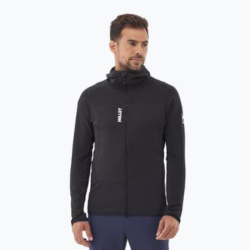 Vyriškas džemperis Millet Fusion Grid Hoodie black/noir