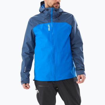 Vyriška striukė nuo lietaus Millet Seneca GTX 2L icon blue/dark denim