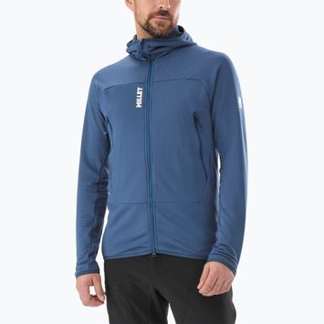 Vyriškas džemperis Millet Fusion Grid Hoodie dark denim