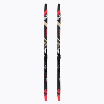 Vyriškos bėgimo slidės Rossignol Evo XC 55 R-Skin + Control SI raudonos/juodos spalvos