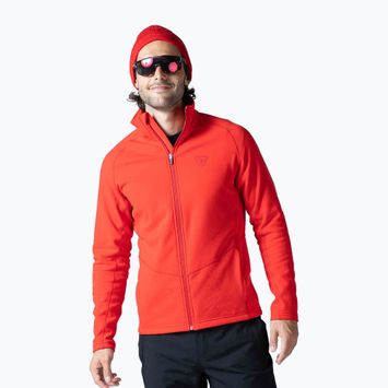 Vyriškas Rossignol Classique Clim sportinis raudonas slidinėjimo džemperis