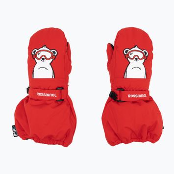 Rossignol Baby Impr M sportinės raudonos žieminės pirštinės