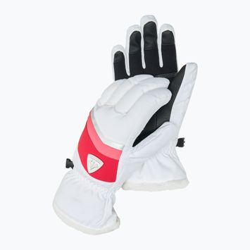 Moteriškos slidininkų pirštinės Rossignol New Piste G white