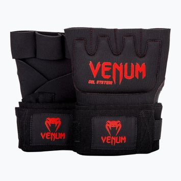 Vidinės pirštinės Venum Gel Kontact Quick Wraps black/red