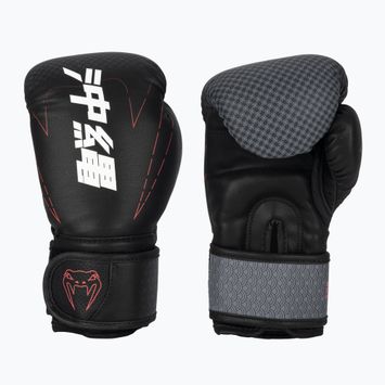 Vaikiškos bokso pirštinės Venum Okinawa 3.0 black/red