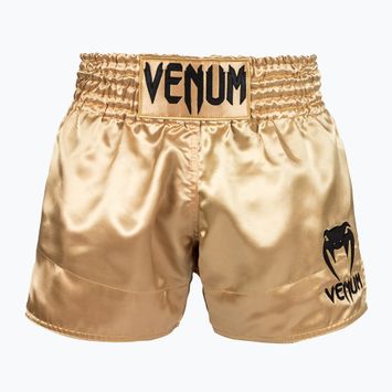 Vyriški Venum Classic Muay Thai šortai juodai auksiniai 03813-449