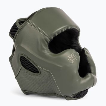 Vyriškas bokso šalmas Venum Impact Evo military green