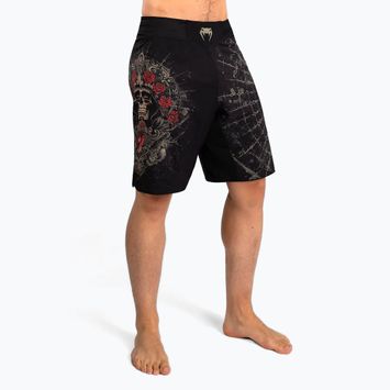 Vyriški treniruočių šortai Venum Santa Muerte 5.0 Men’S Fight Shorts deep black/gold