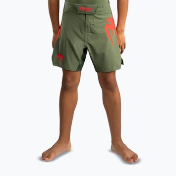 Vaikiški treniruočių šortai Venum Light Fight khaki