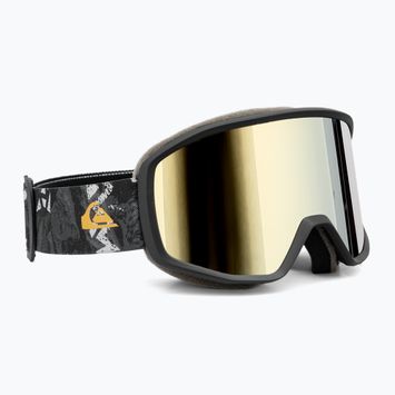Snieglenčių akiniai Quiksilver Harper jagged peak black/gold