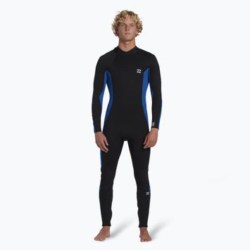 Vyriškas plaukimo hidrokostiumas Billabong 3/2 Foil BZ FL mid blue