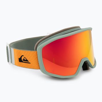 Vyriški snieglenčių akiniai Quiksilver Harper sea spray/red ml