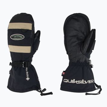 Vyriškos snieglenčių pirštinės Quiksilver Austen Sweetin Goretex Mitt true black